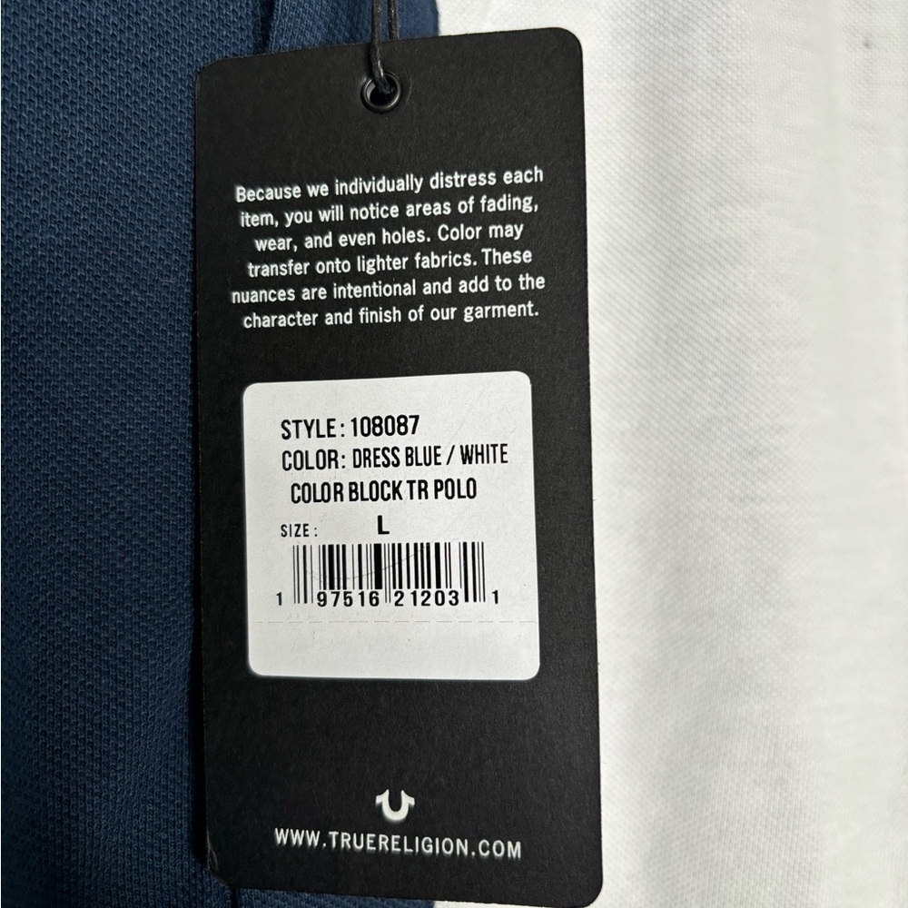 True religion polo shirt - Picture 3 of 4